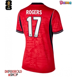 England Morgan Rogers #17 Udebanetrøje Dame VM 2026 Kort ærmer England Morgan Rogers #17 Udebanetrøje Dame VM 2026 Kort ærmer